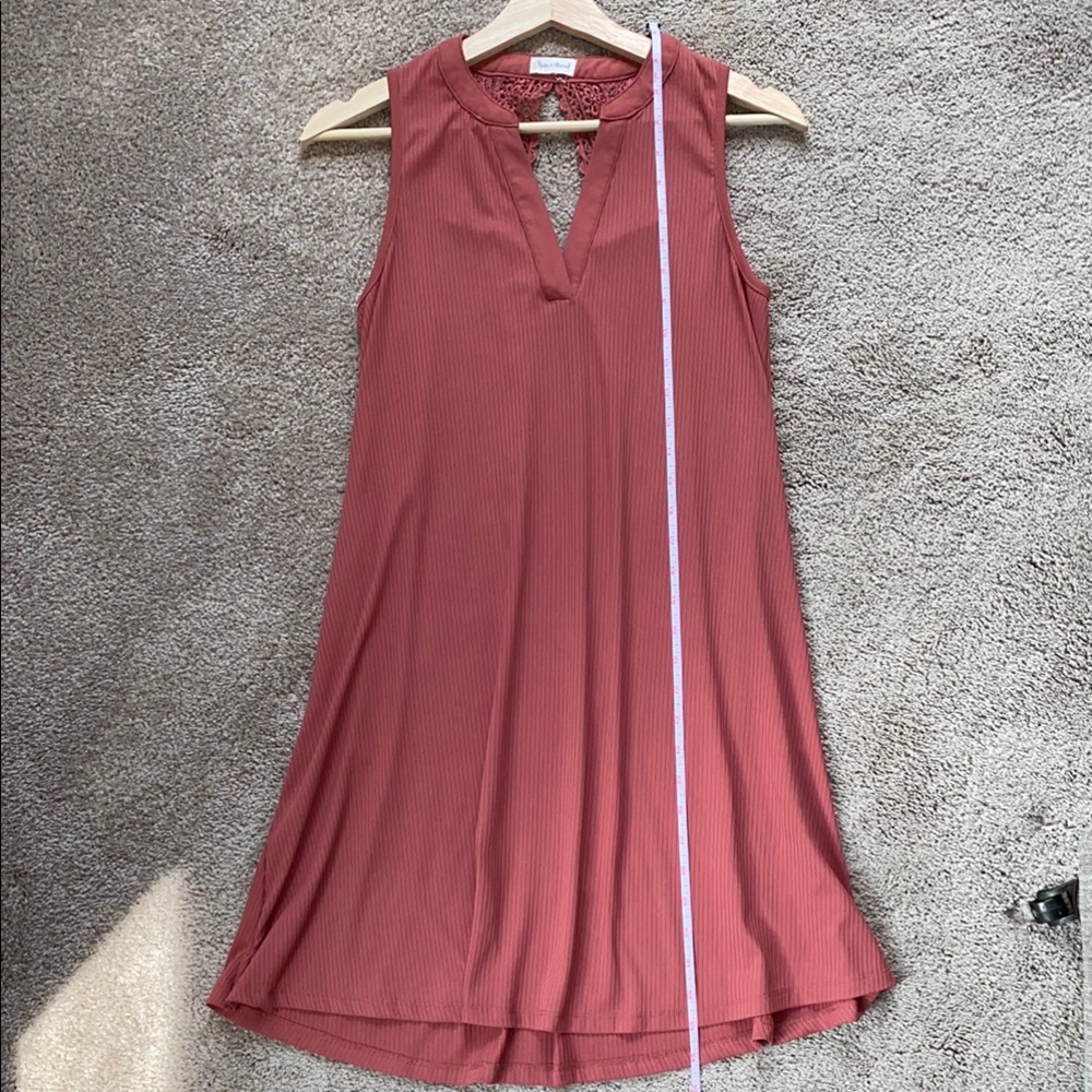 Hem & Thread Rust Mini Dress - Picture 6 of 6